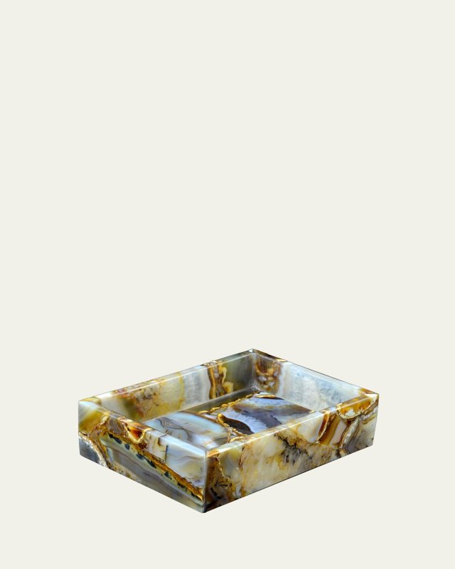 Taj Agate Soap Dish